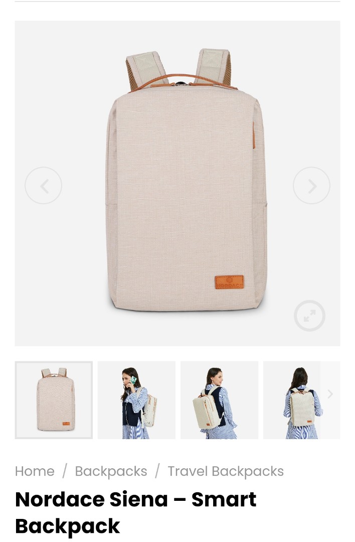 nordace siena backpack review