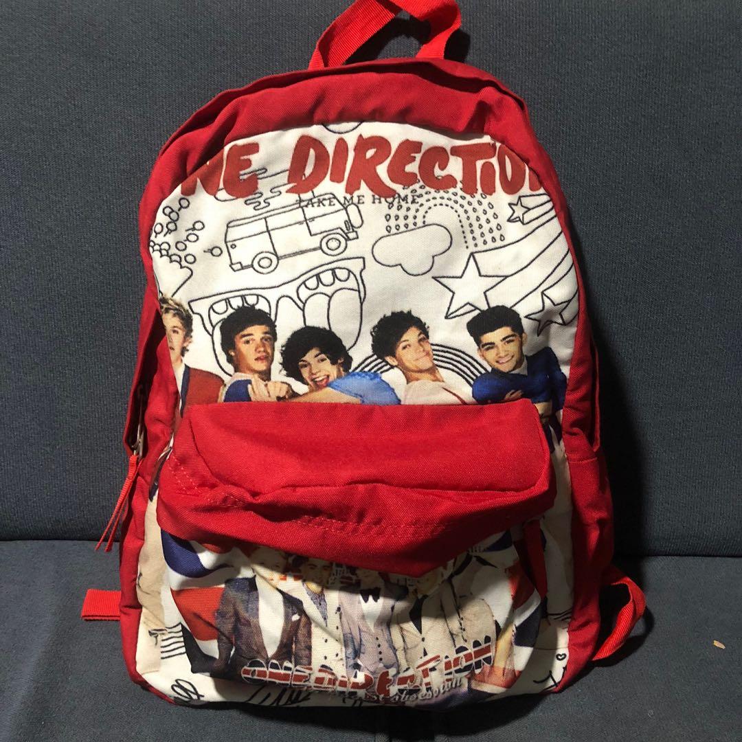 One Direction Mini 1D Media BackPack Purse Bag Heart Color 2013 Harry  Styles | eBay