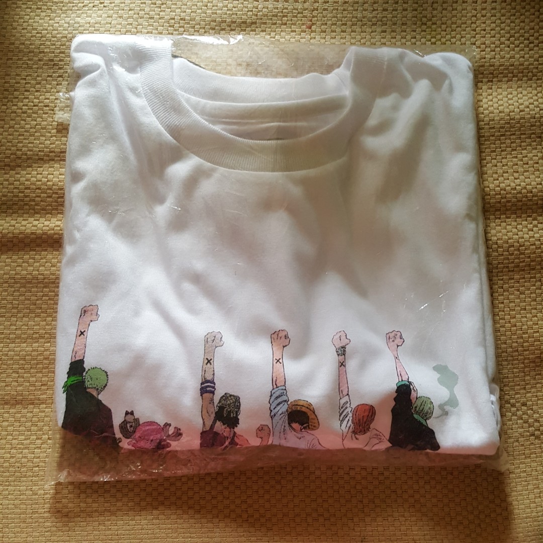 Oxygen Oxgn S Men One Piece Easy Fit Tee With Straw Hat Crew Special Print White Men S Fashion Activewear On Carousell