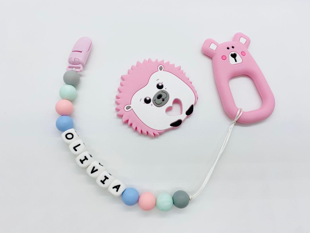 personalised soother chain