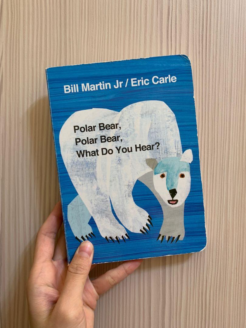 英文童書 Polar Bear What Do You Hear 圖書 童書在旋轉拍賣
