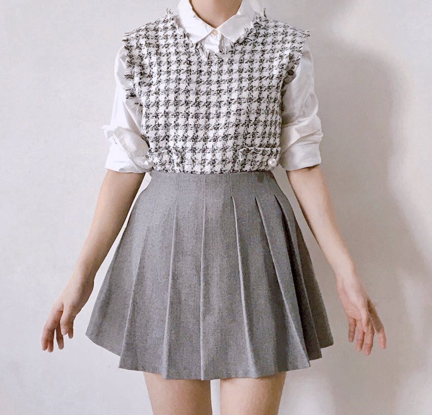 vest with skirt