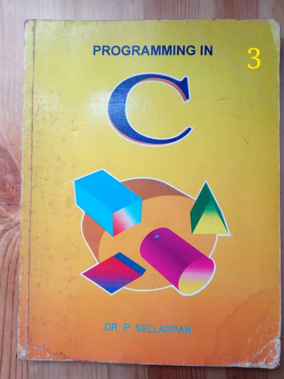 Programming in C (Dr P. Sellappan), Hobbies & Toys, Books & Magazines ...