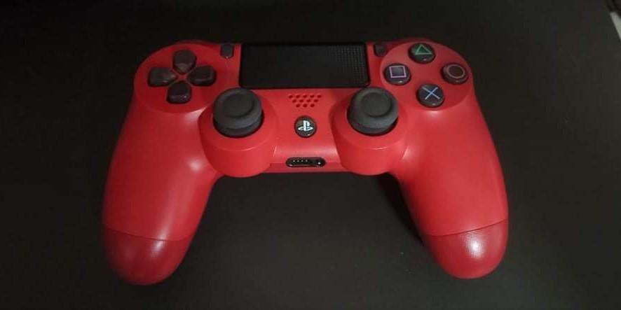 magma red ps4 controller v2