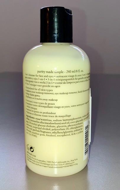 purity makeup remover