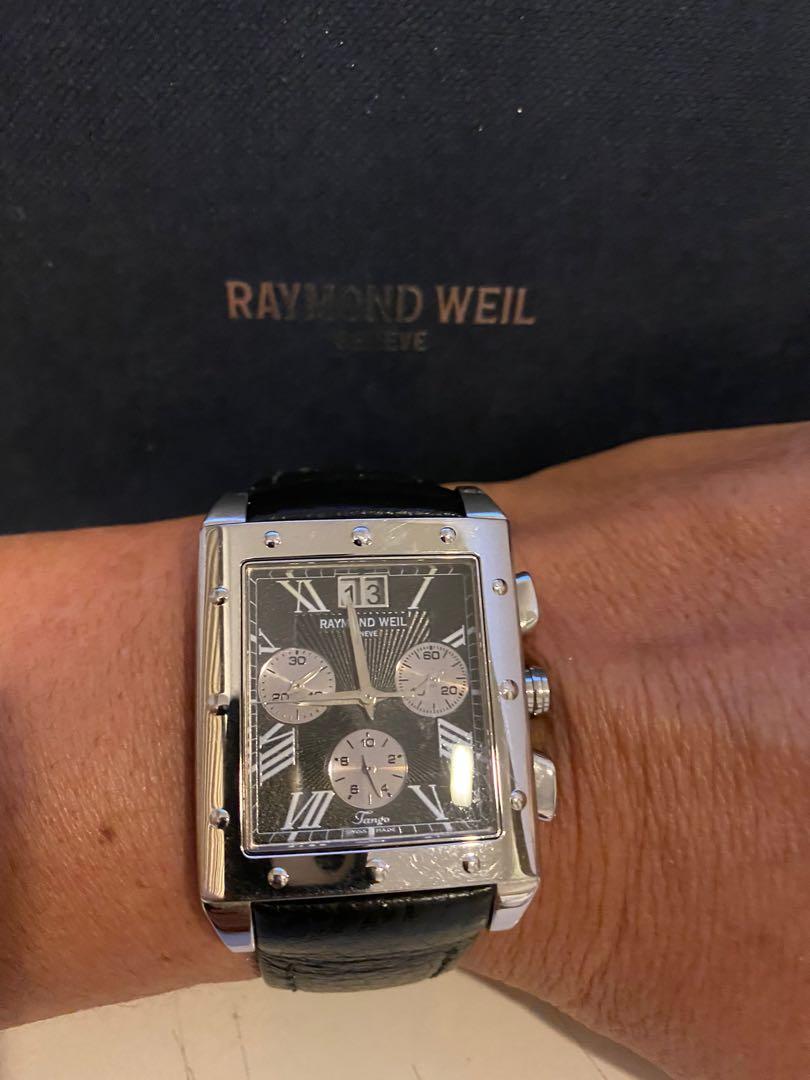 Raymond weil chronograph tango discount