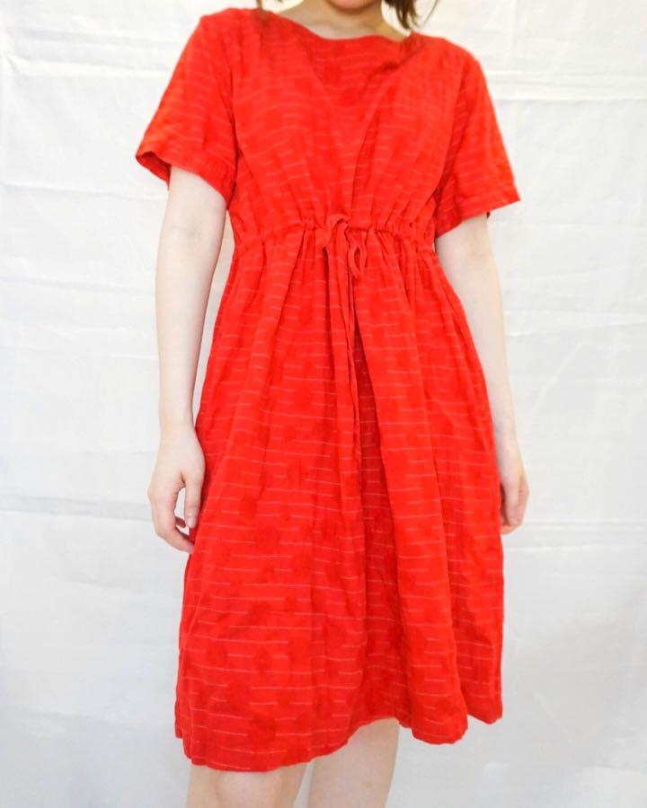 polka dot stripe dress