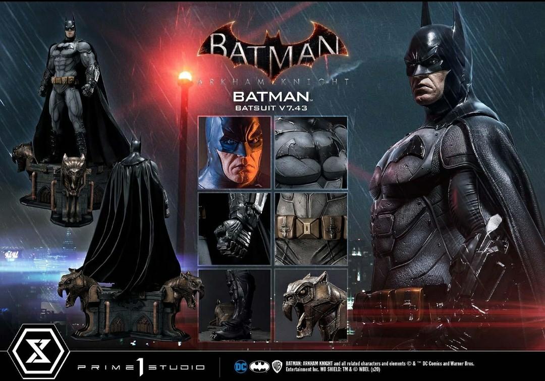 ⚠️DEPOSIT ONLY $100 !!! REGULAR VERSION Prime 1 Studio Batman: Arkham  Knight Batman Batsuit  MMDC-45, Hobbies & Toys, Toys & Games on  Carousell