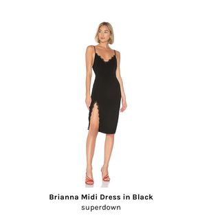 zarah strapless high slit midi dress