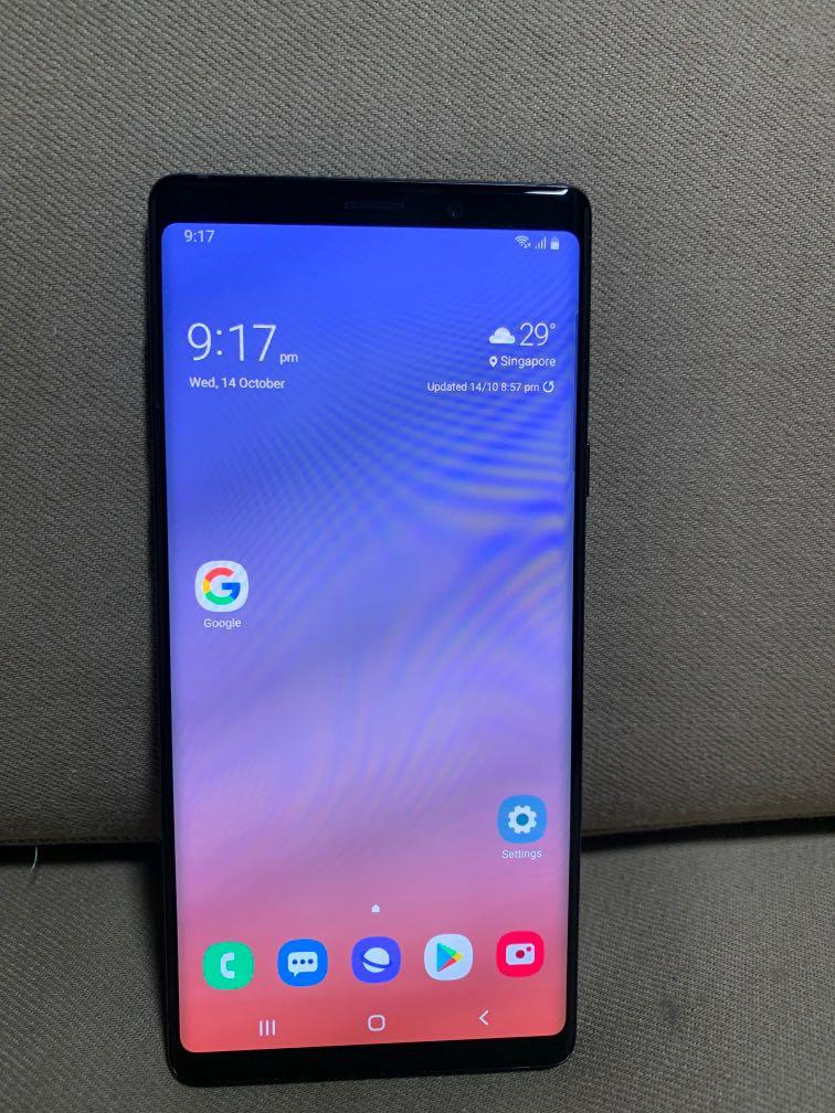 Samsung Note 9 Black 128GB, Mobile Phones & Gadgets, Mobile Phones