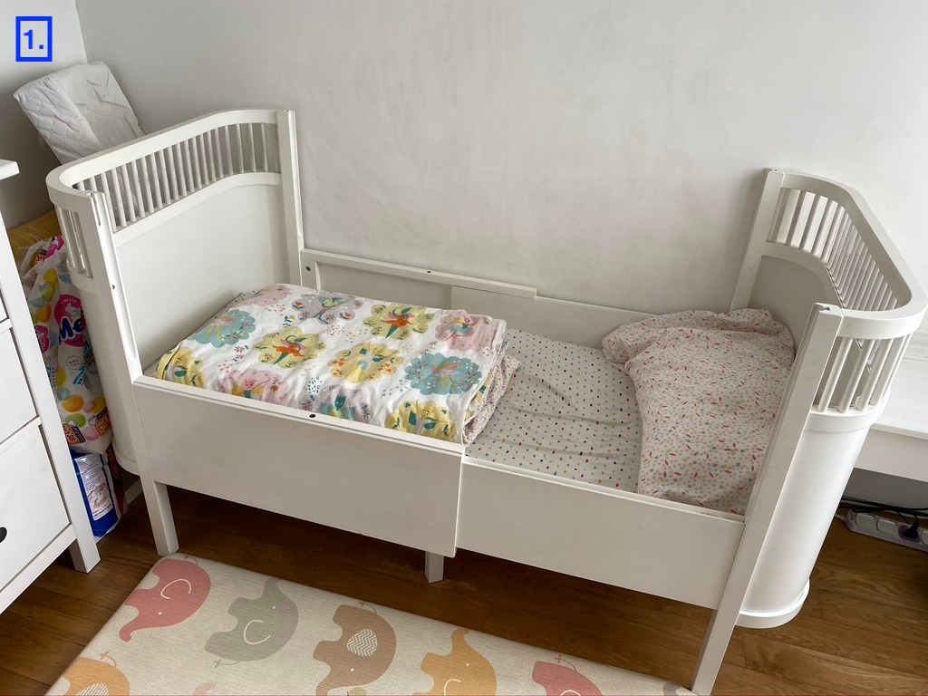 Sebra cot store bed review