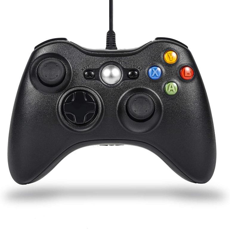Sefitopher Wired Controller Pc Game Console For Microsoft Xbox360 Xbox 360 Slim Pc Windows 7 8 10 Steam With Dual Vibration Improved Ergonomic And Shoulders Buttons Usb Gamepad Electronics Others On Carousell