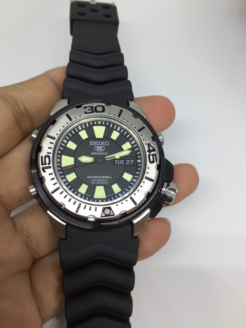 Seiko 7S36-02S0 franken monster, Men's Fashion, Watches & Accessories,  Watches on Carousell