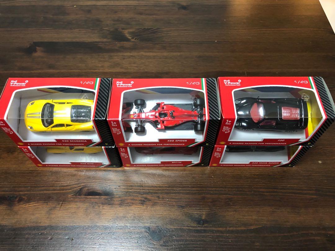 Shell V-Power Car Collection 1/43 Ferrari, Hobbies & Toys, Toys & Games ...