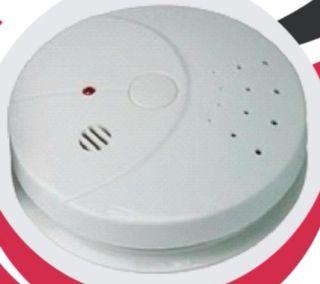 stand alone smoke detector battery operated wireless connection 2pcs