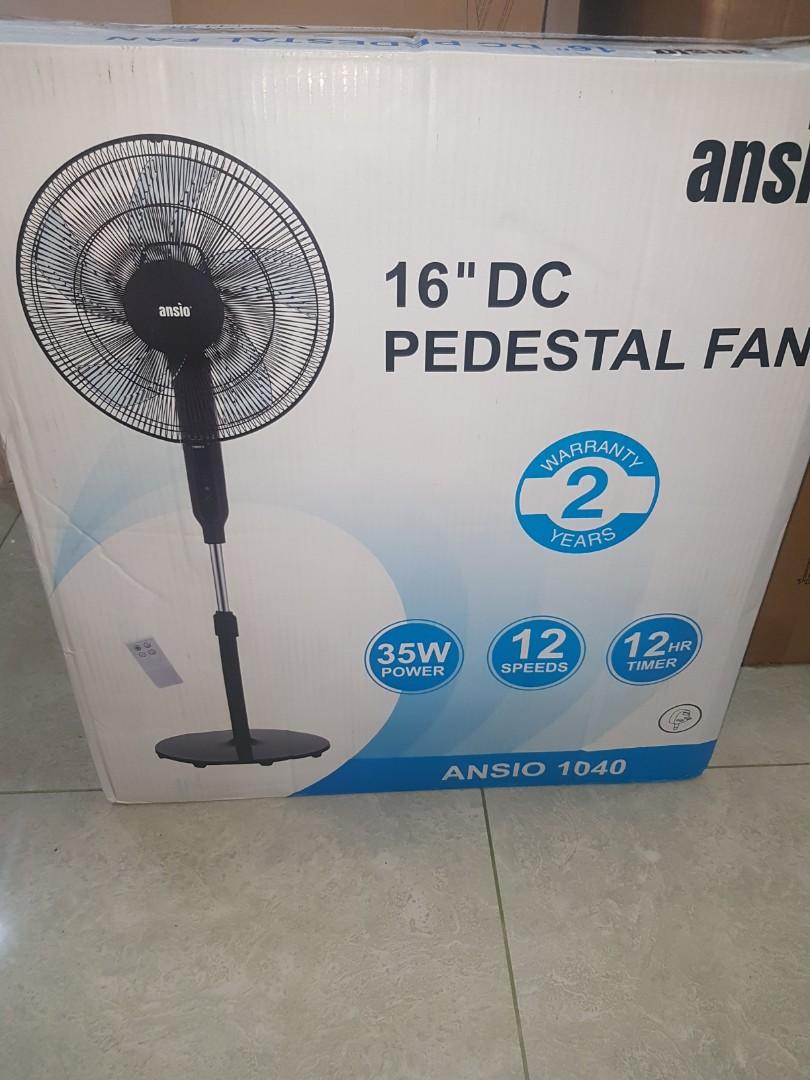Standing Fan (ansio 16 inch pedestal fan ansio 1040), Furniture & Home