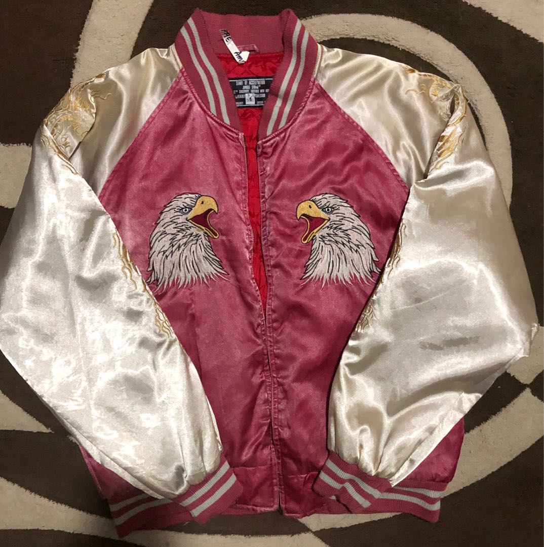 Sukajan Jacket Crow Bouya Harumichi Taka Men s Fashion Coats