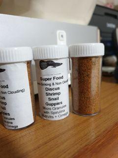 SUPER FOOD FOR SHRIMPS SNAIL DISCUS GUPPIES FRY