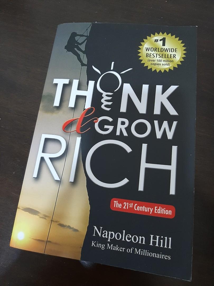 Think And Grow Rich 21st Century Edition By Napoleon Hill Books Stationery Books On Carousell