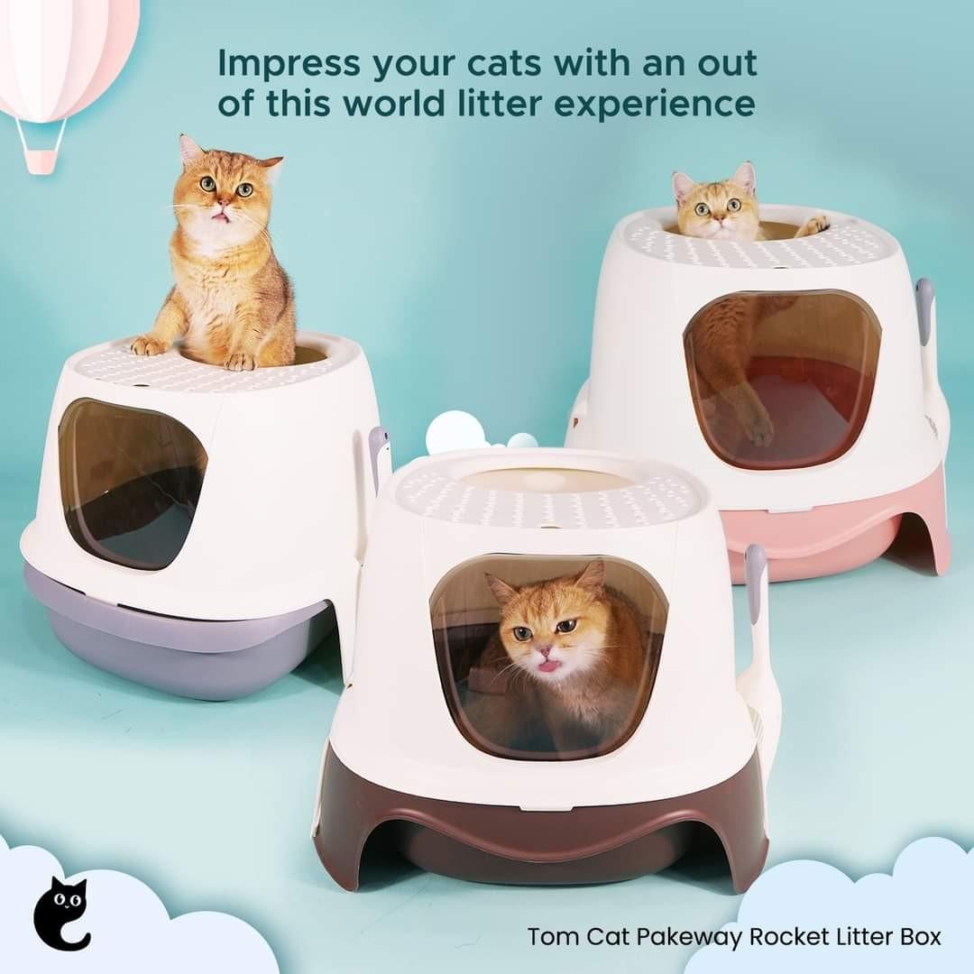 tom cat litter box