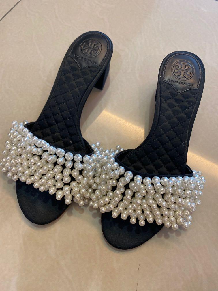 Tory Burch Tatiana Pearl Sandals size 6 US Women s Fashion