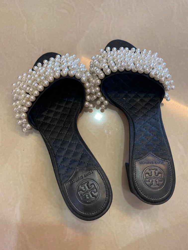 Tory Burch Tatiana Pearl Sandals size 6 US Women s Fashion