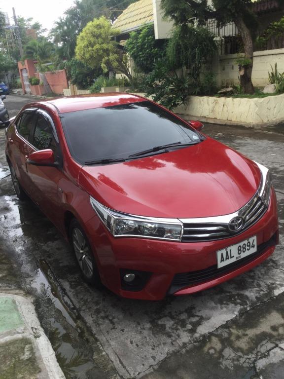 toyota corolla altis 1 6 g auto cars