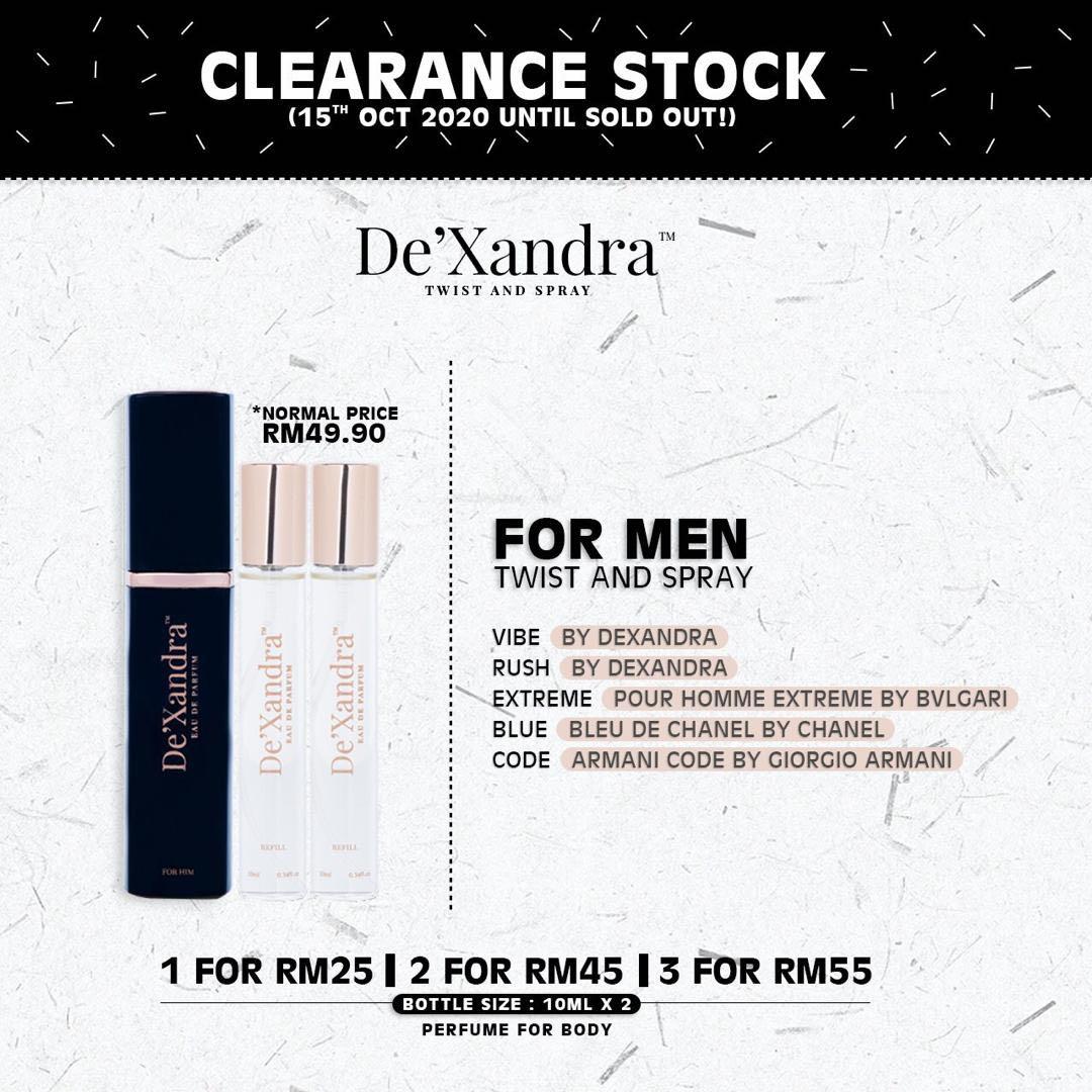 Twist and spray dexandra Beauty Personal Care Fragrance