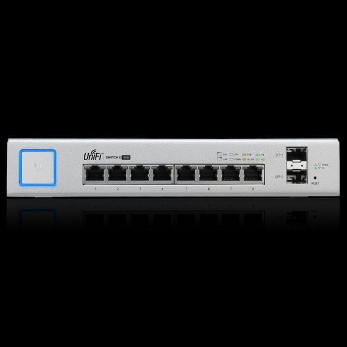 Ubiquiti UniFi Switch US-8-150W (Category: Networking) located in Quezon City. Submitted by ann_xbs (Listing ID 1041859551, Image 2). Description: Ubiquiti UniFi Switch US-8-150W US-8-150W The UniFi Switch delivers quiet yet powerful performance with its 10 independent switching ports. Sharing a total of 150W PoE, eight Gigabit Ethernet ports offer 802.3af/at PoE+ or 24V passive PoE, and two SFP ports offer optical connectivity. ⭕Brand New 1-2day