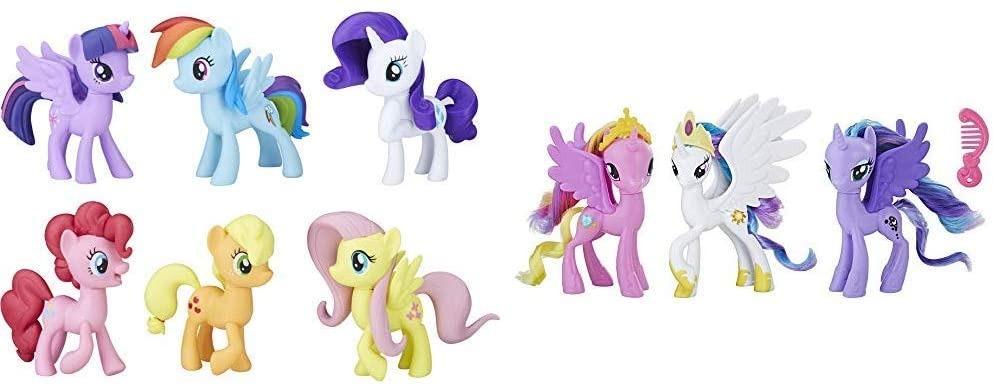 My little pony royal top ponies of equestria figures