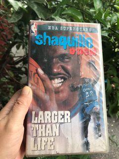 Vintage NBA Orig Shaq VHS Tape