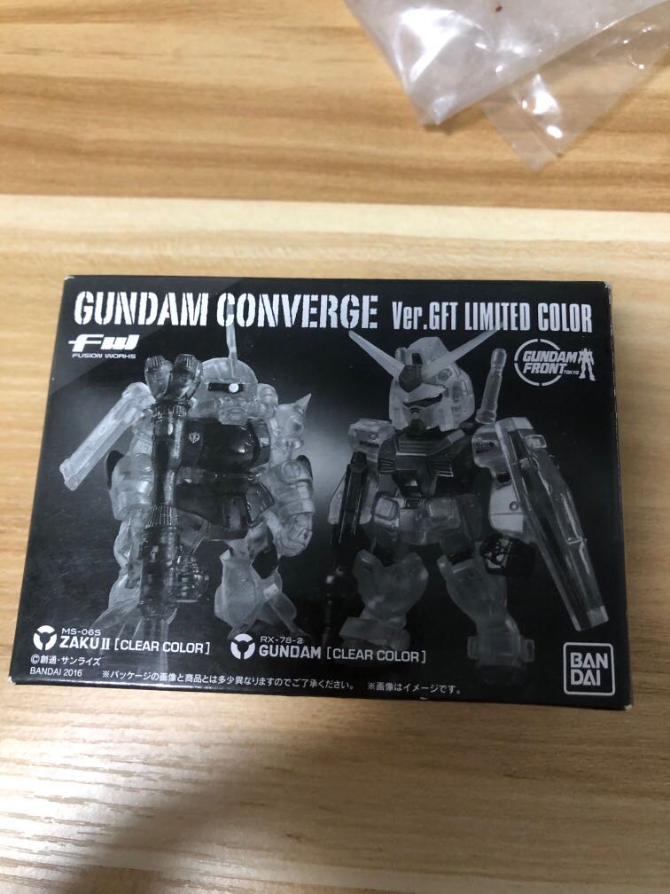 全新FW GUNDAM CONVERGE Ver.GFT LIMITED COLOR (clear color), 興趣及