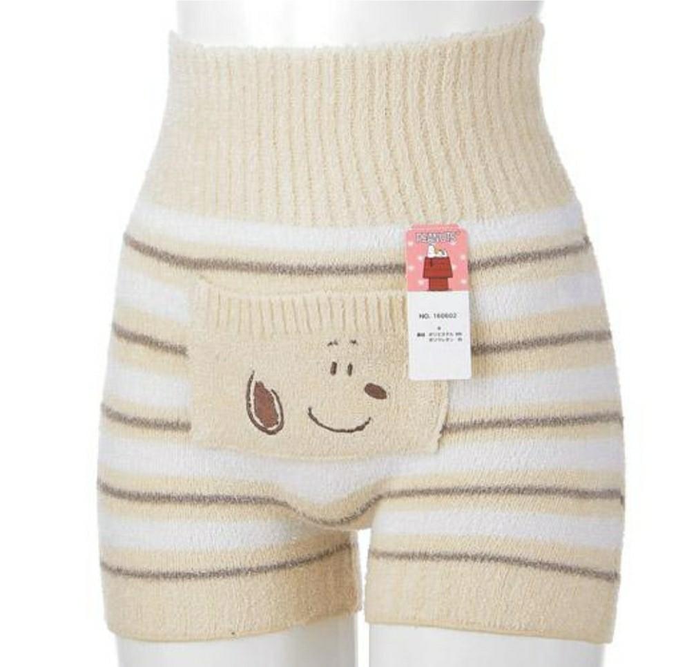 日本直送 新款snoopy柔軟保暖腹卷褲 女裝 女裝褲 半截裙 carousell