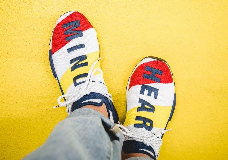 adidas NMD Hu Pharrell x Billionaire Boys Club Multi Color BB9544