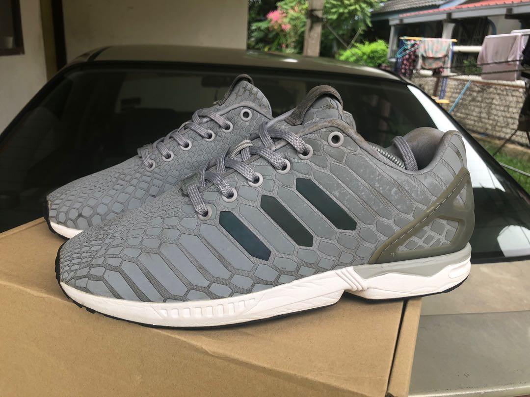Disfraces paquete Sudán Adidas ZX Flux Xeno Pack Grey, Men's Fashion, Footwear, Sneakers on  Carousell