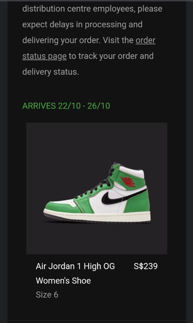 Air jordan 1 lucky green, Men's Fashion, Footwear, Sneakers on Carousell