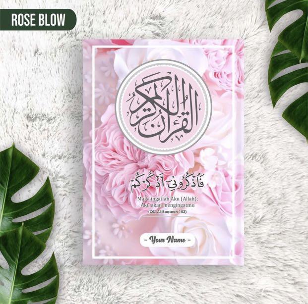 Alquran Customized Viii Books Stationery Non Fiction On Carousell