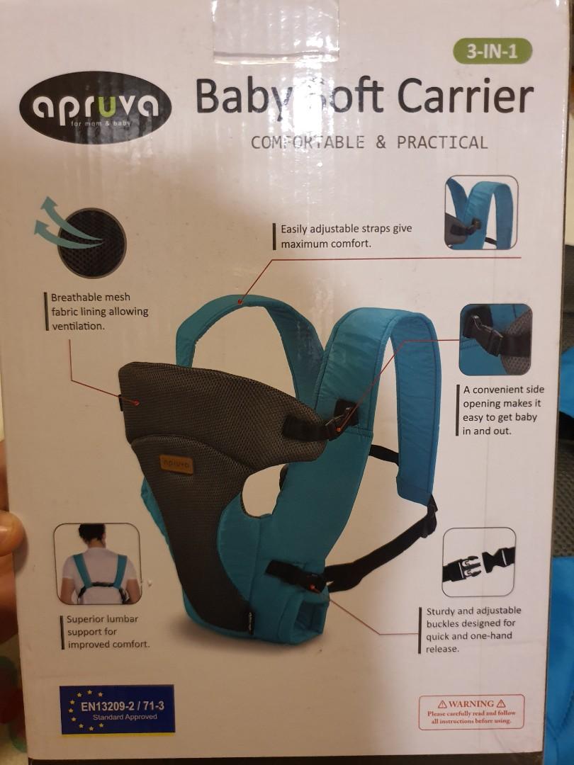 apruva baby soft carrier