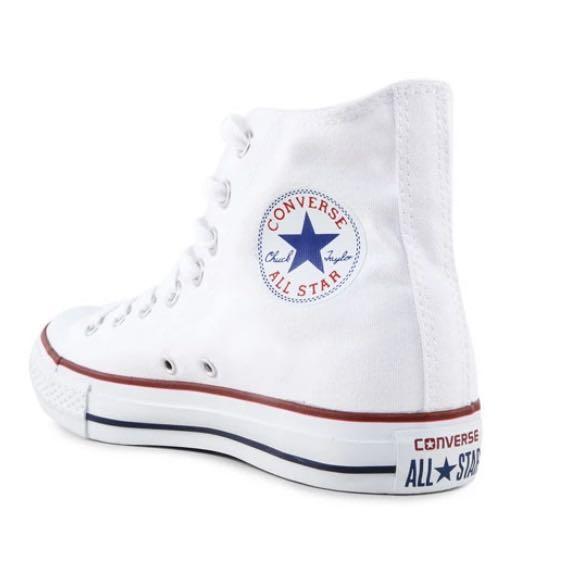 Authentic Chuck Taylor High Cut Converse White Women s Fashion Footwear Sneakers on Carousell