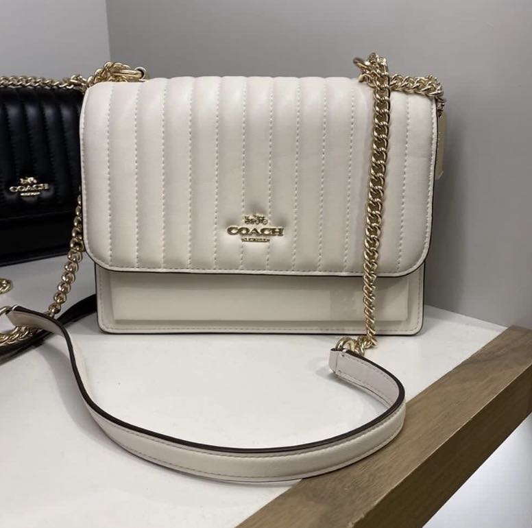 Coach chain clearance crossbody with quilting