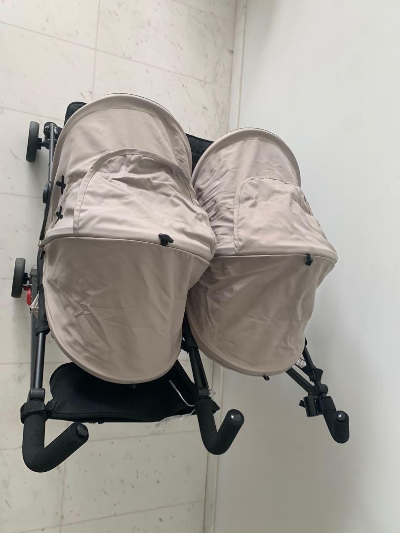 babylove double pram