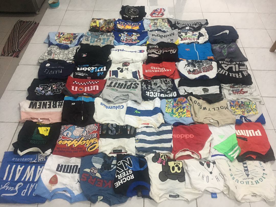 Baju Bundle Budak Babies Kids Others On Carousell