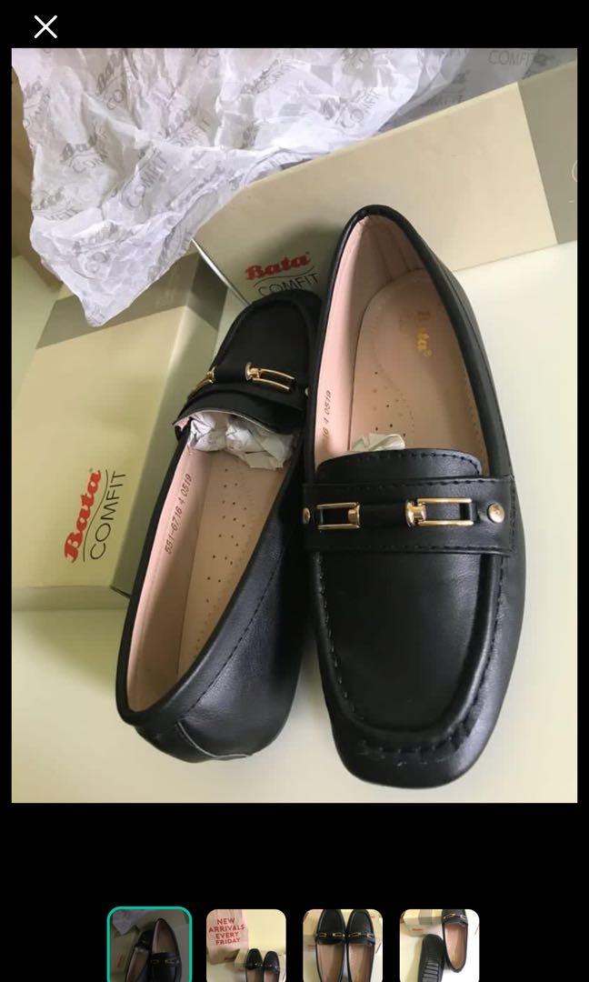 Bata Loafers, Women's Fashion, Footwear, Loafers on Carousell