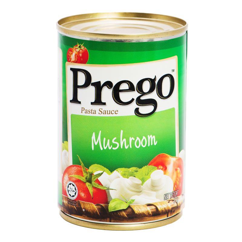 Bn Brand New Prego Pasta Spaghetti Sauce Can Canned Mushroom 300gm Everything Else On Carousell
