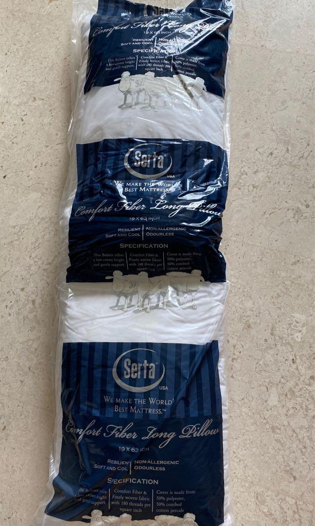 serta long pillow