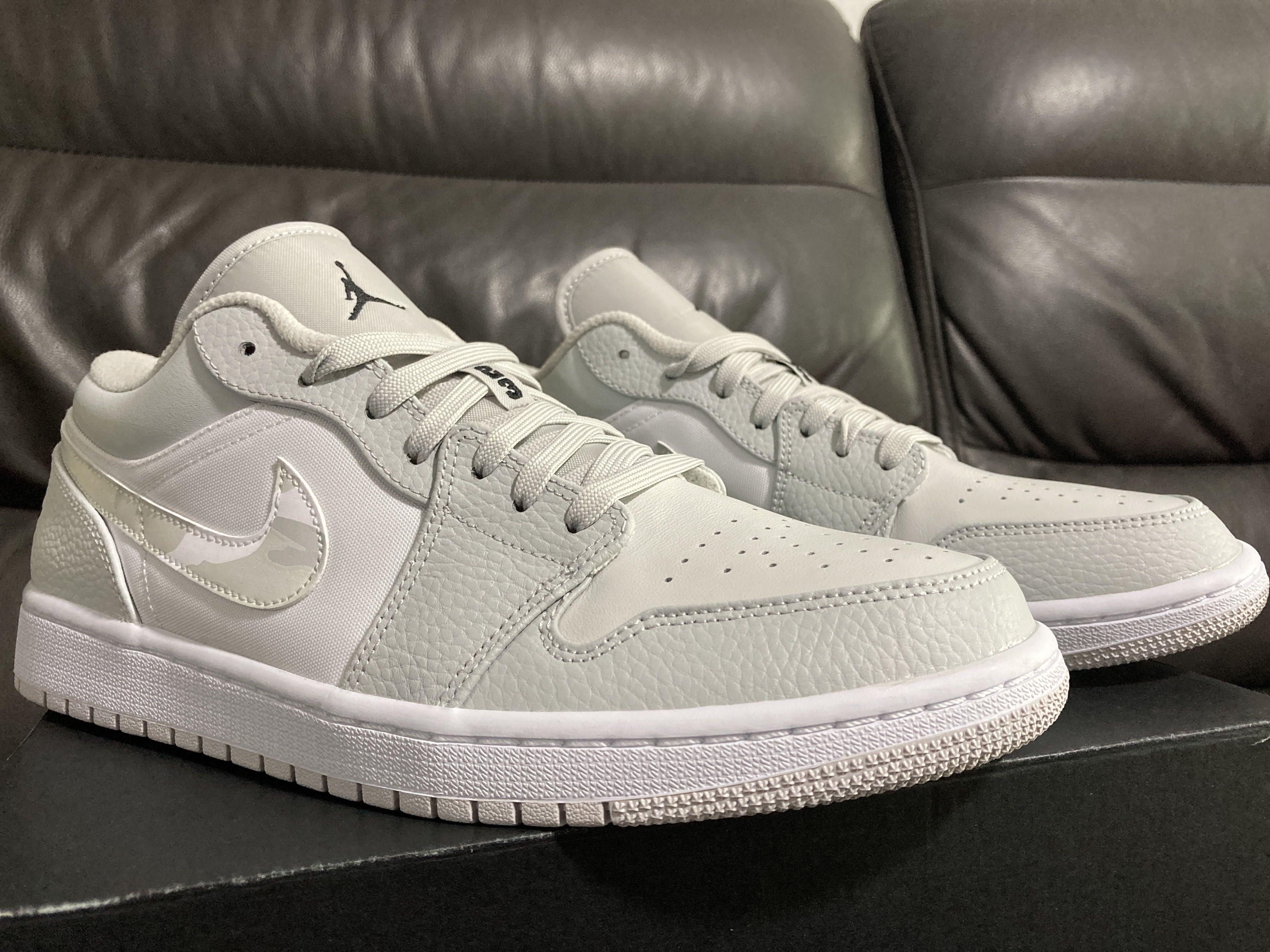 Bnib Authentic Air Jordan 1 Low White Camo Men S Fashion Footwear Sneakers On Carousell Bnib Authentic Air Jordan 1 Low White Camo Men S Fashion Footwear Sneakers On Carousell