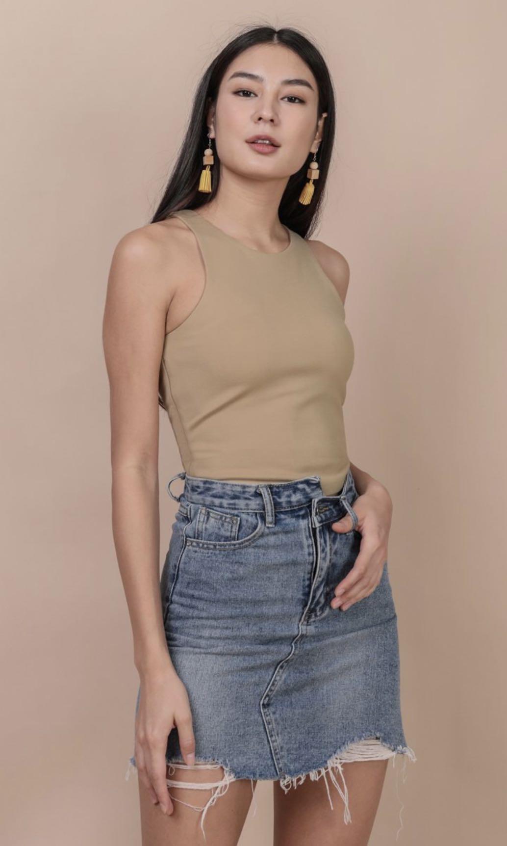 Racer cut top clearance