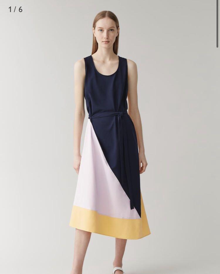 Cos colour block dress