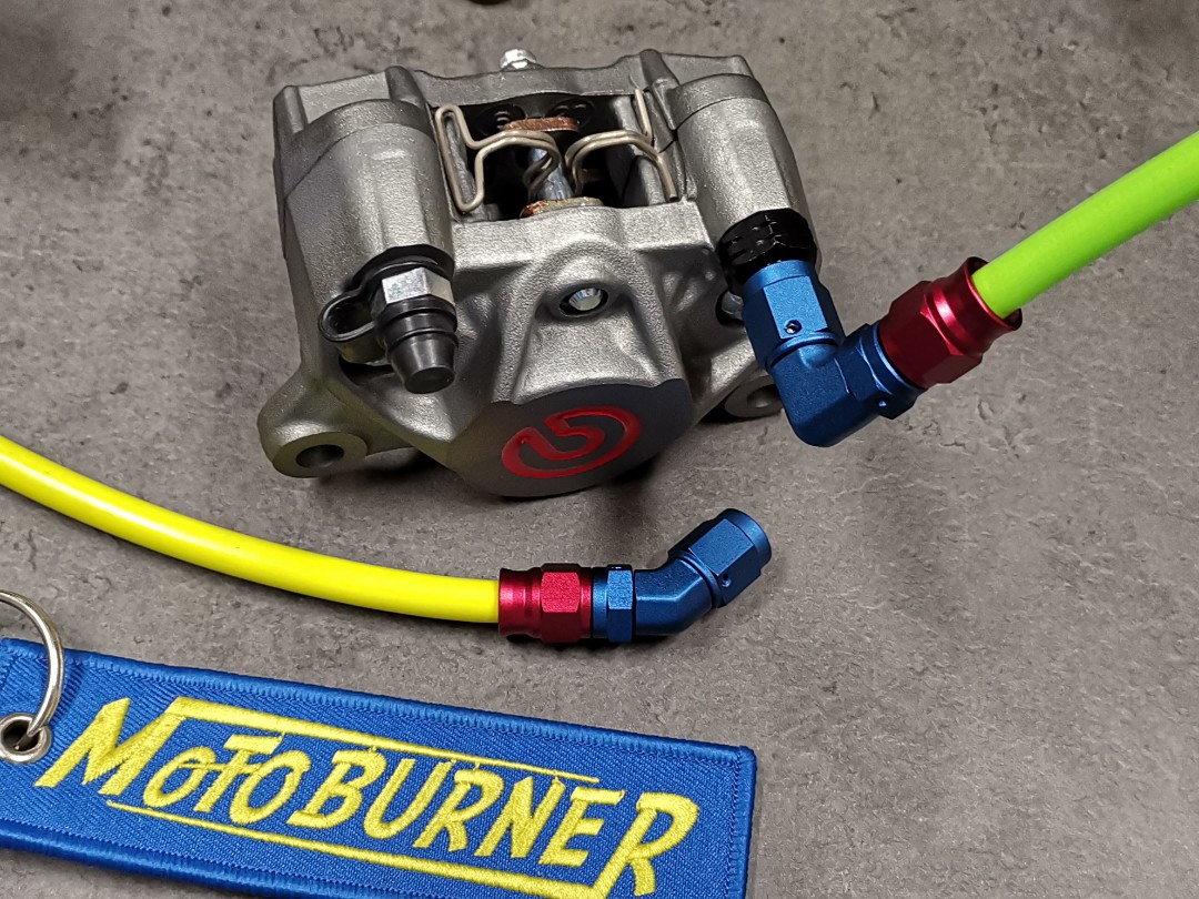 Brembo caliper hose brake lines fitting Yamaha Aerox Sniper