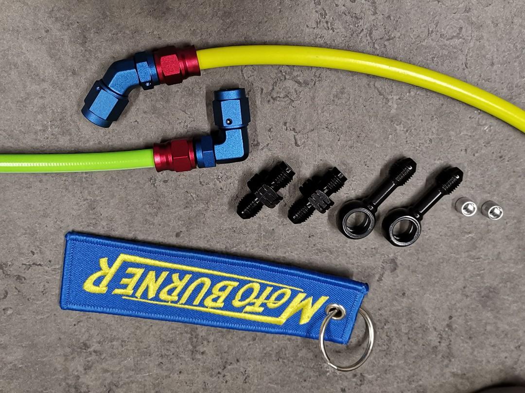 Brembo caliper hose brake lines fitting Yamaha Aerox Sniper